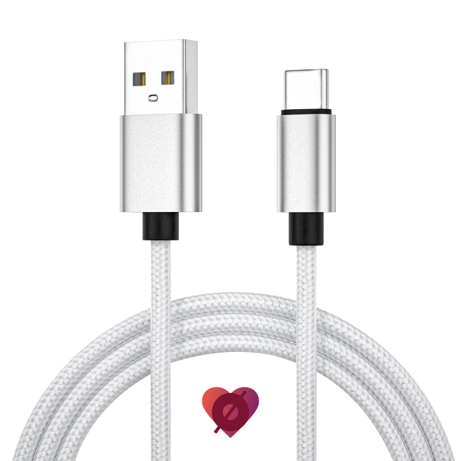 3 ft Braided USB-C to USB-A Cable