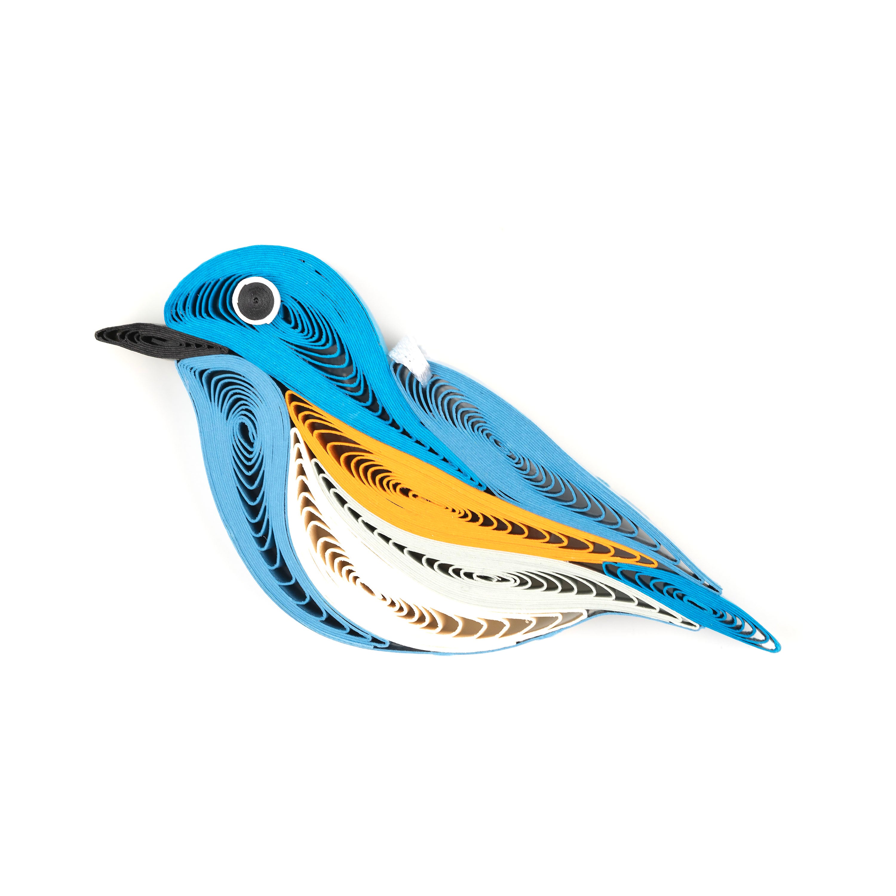 Quilling Bluebird Ornament