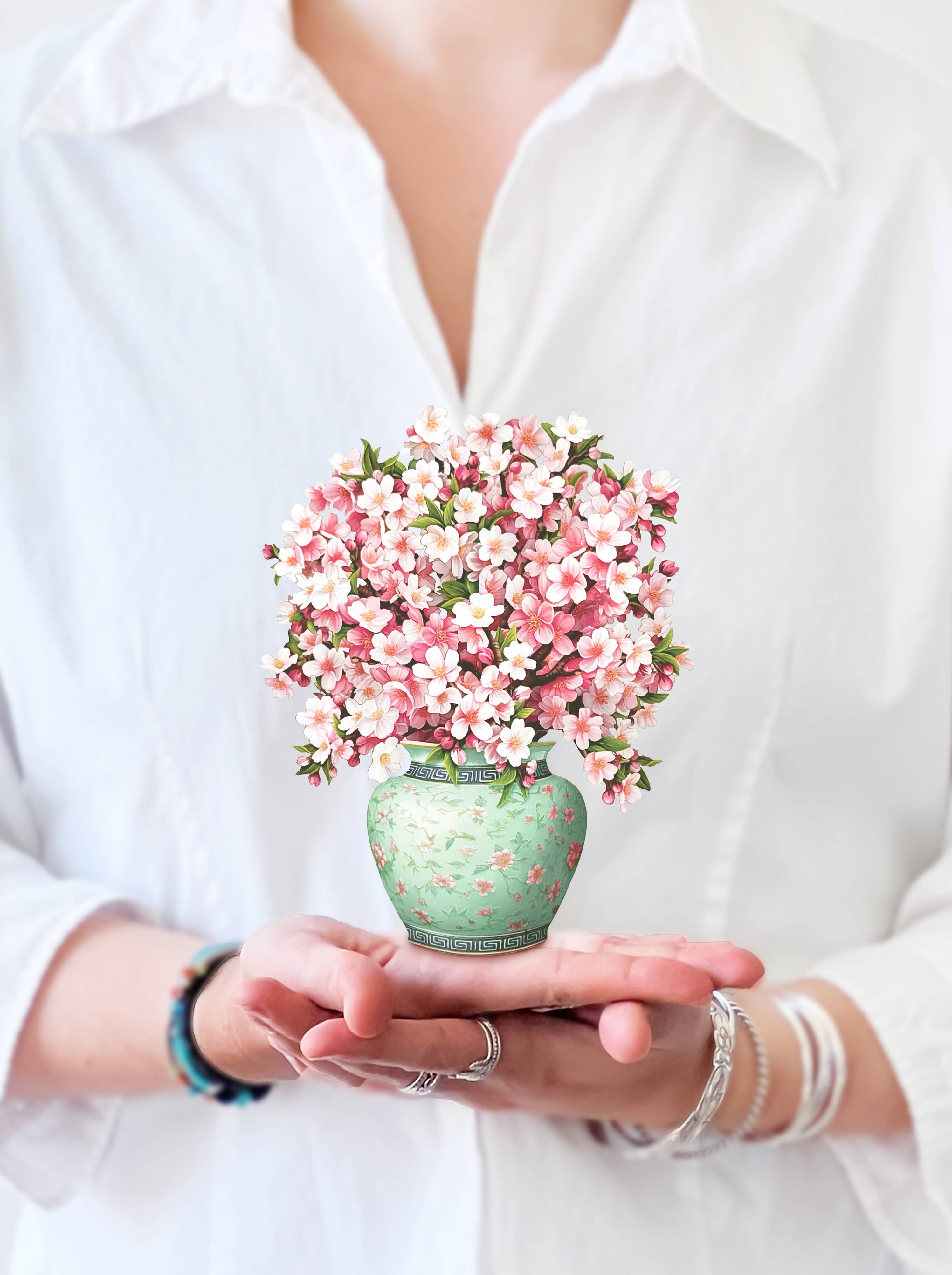 FreshCut Mini Japanese Cherry Blossom Pop-Up Card