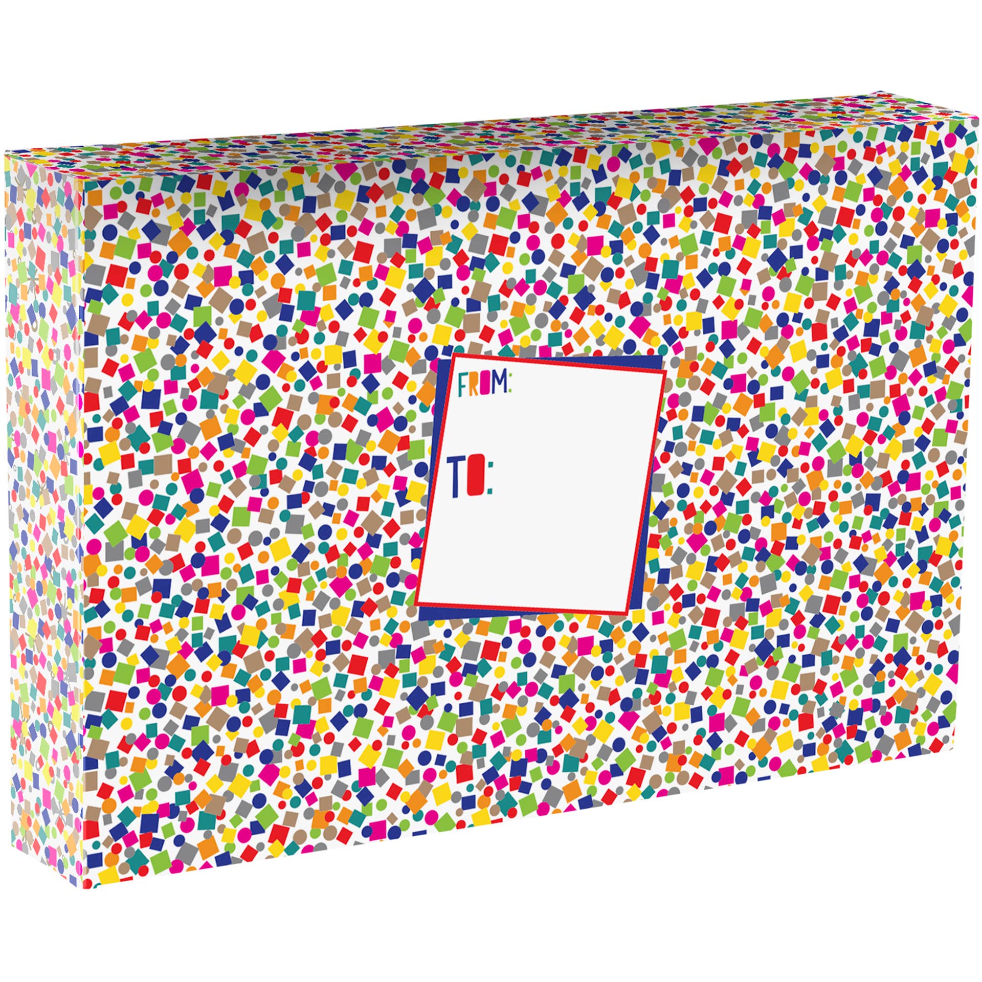 Party Popper White Mailing Boxes - Large (Shirt)