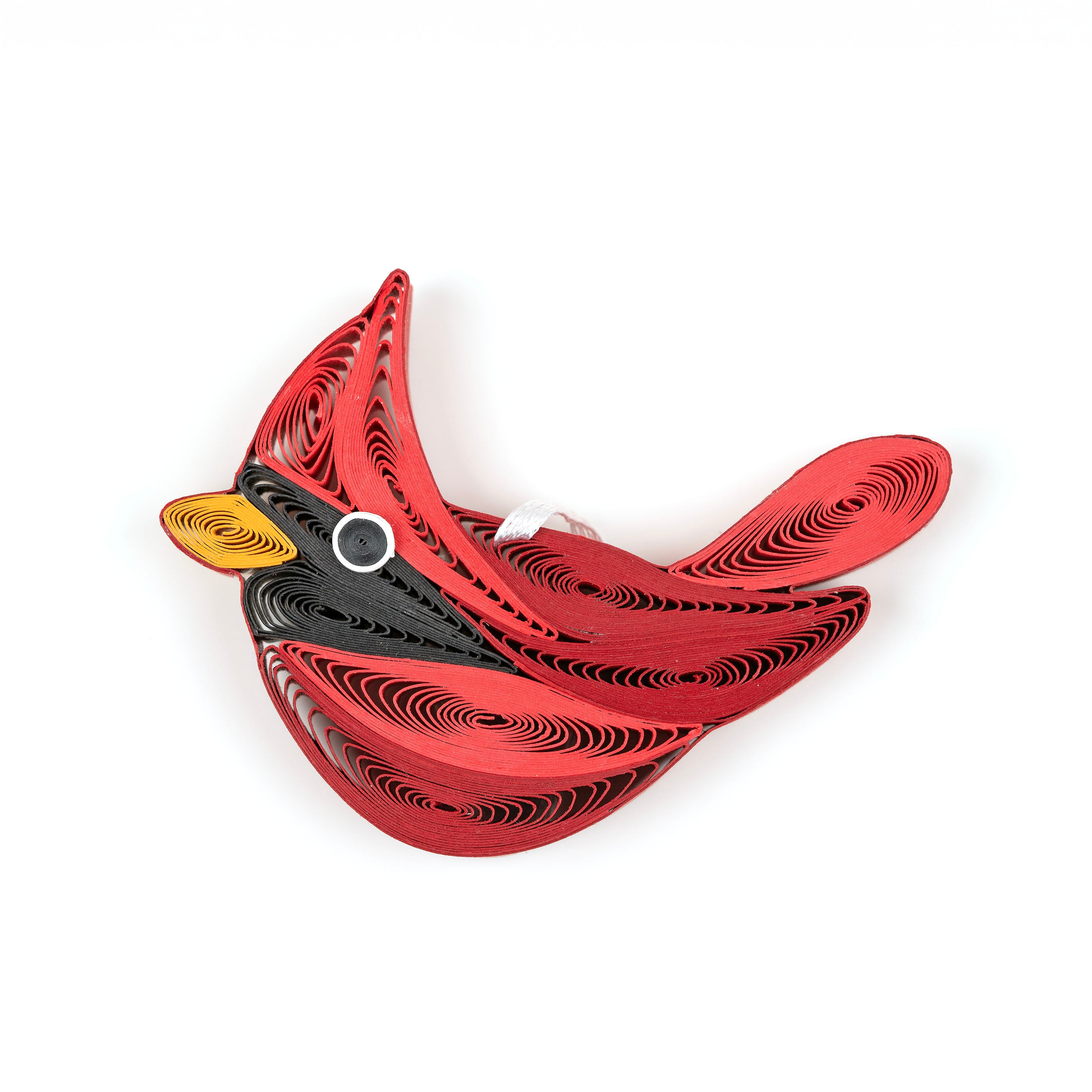 Quilling Cardinal Ornament