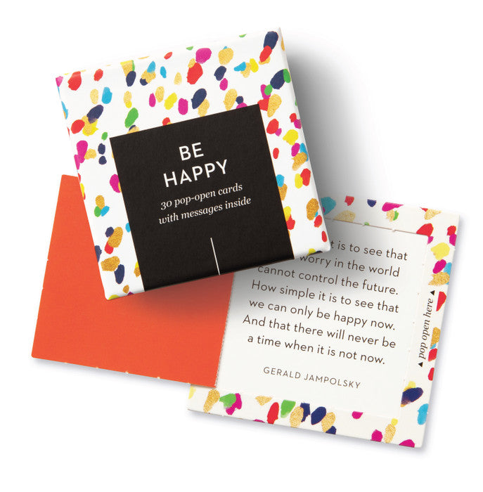 Thoughtfulls Note Cards: Be Happy