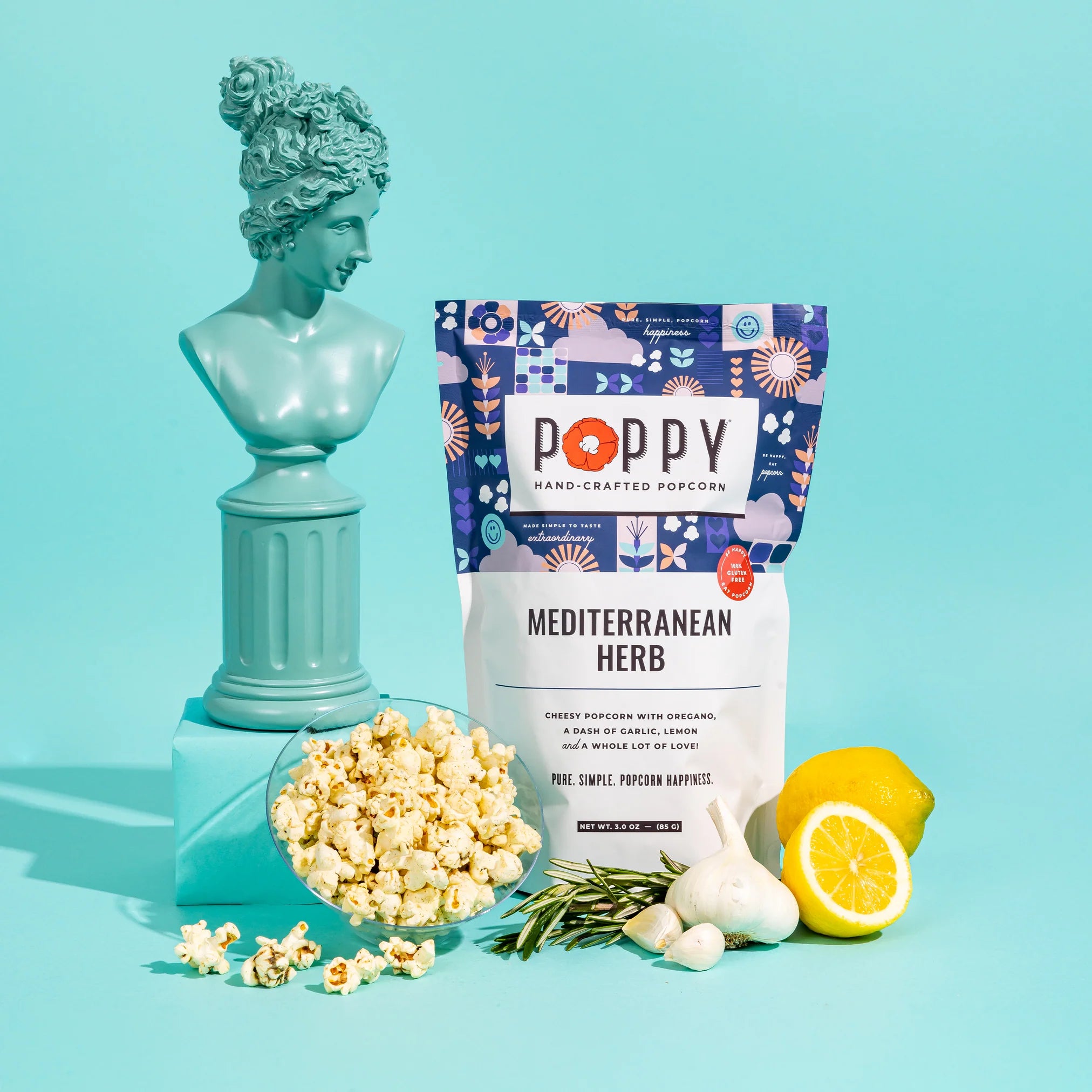 Poppy Popcorn - Mediterranean Herb