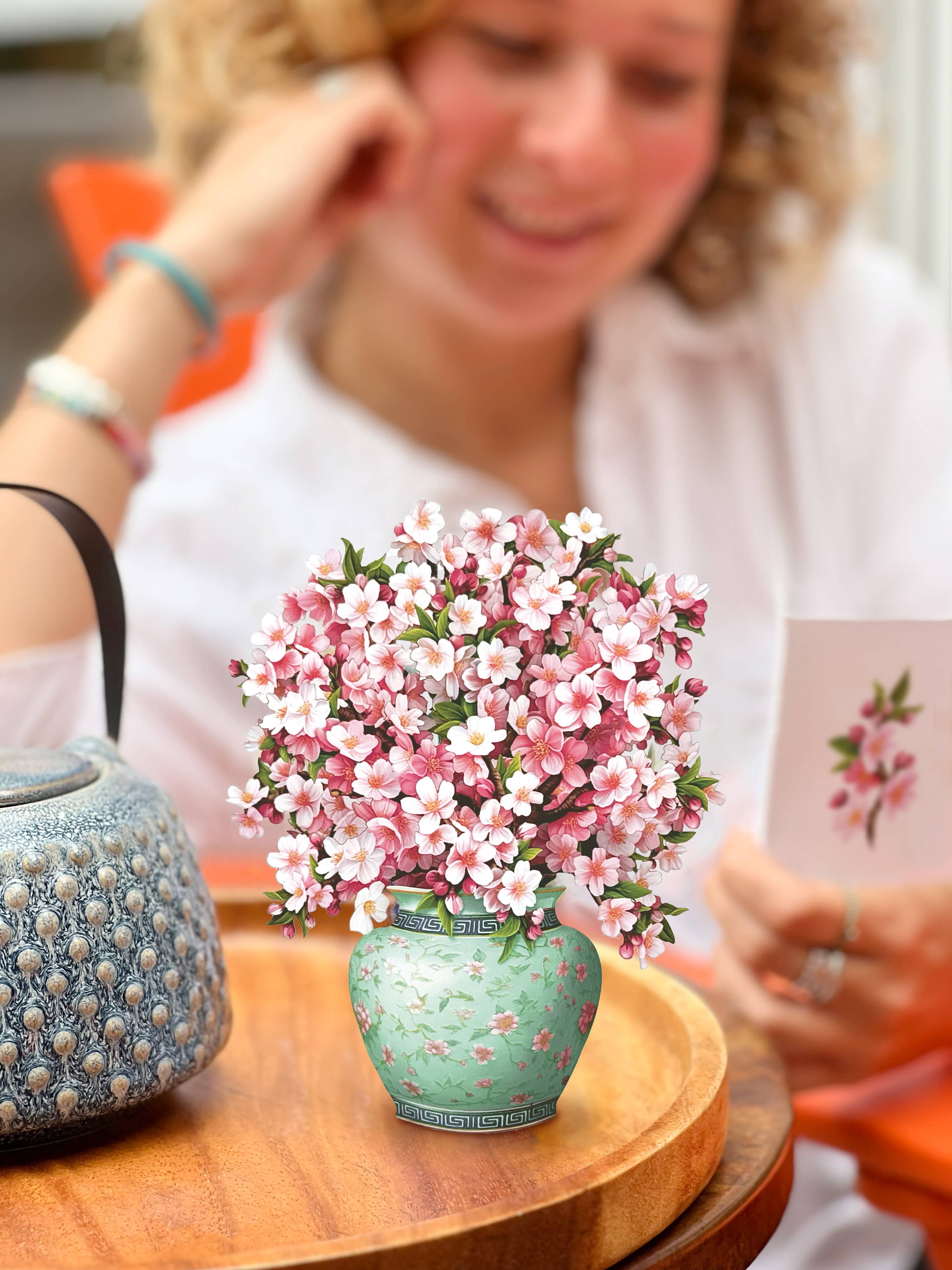 FreshCut Mini Japanese Cherry Blossom Pop-Up Card