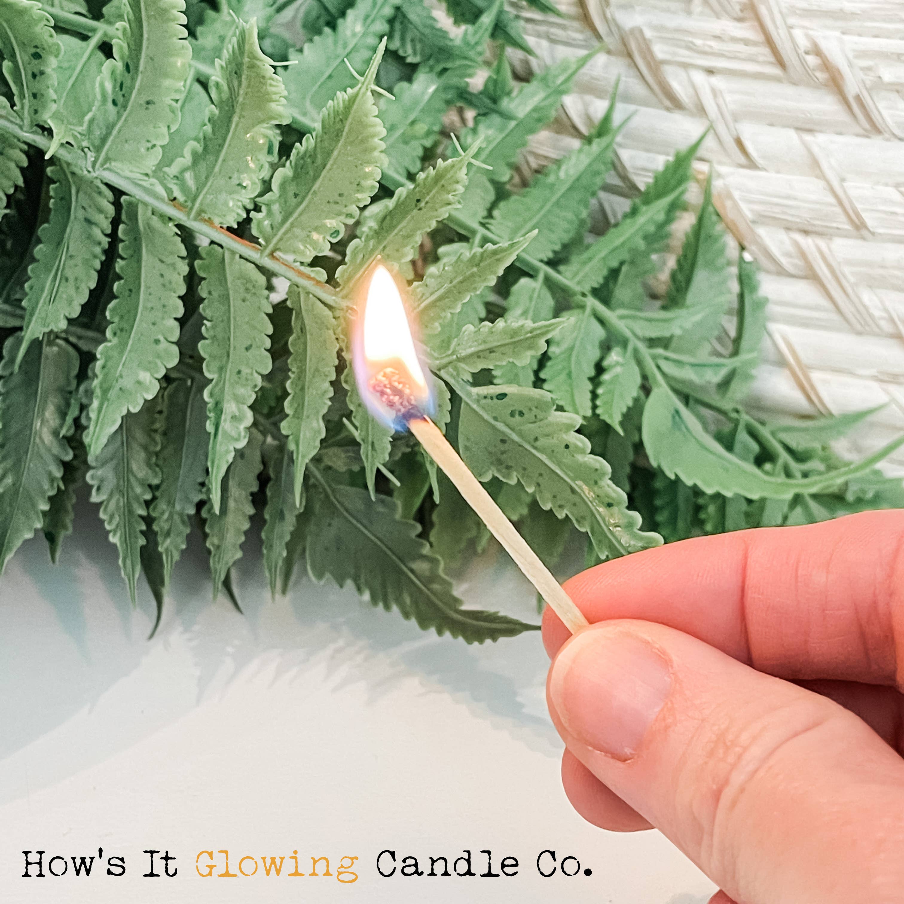 Safety Match Apothecary Vial (20 White Matches)