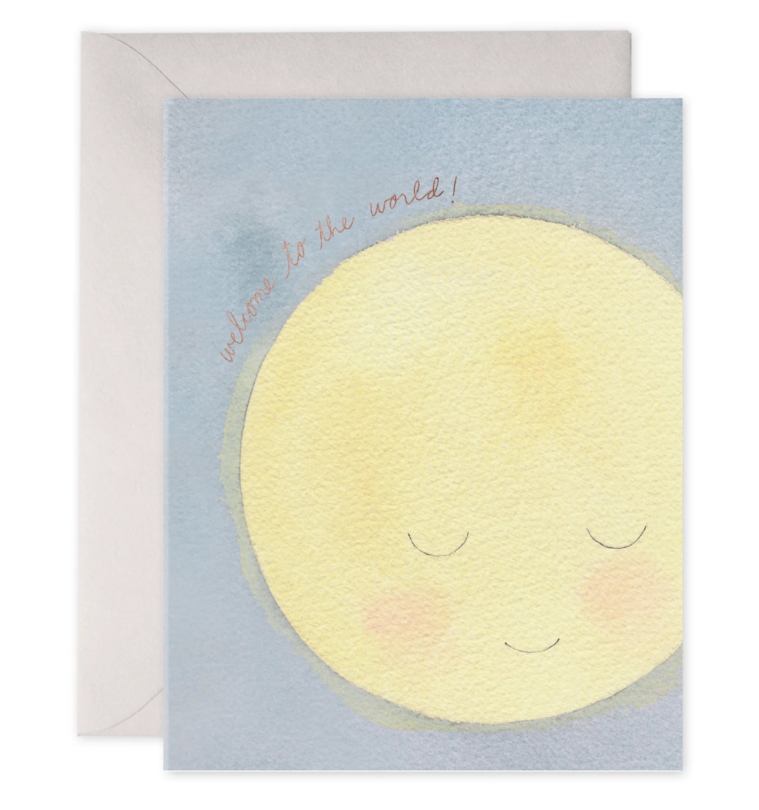 Baby Moon Greeting Card