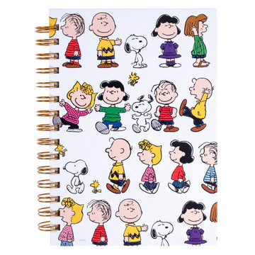 Peanuts™ Gang 6 x 8 Spiral Hard Cover Journal