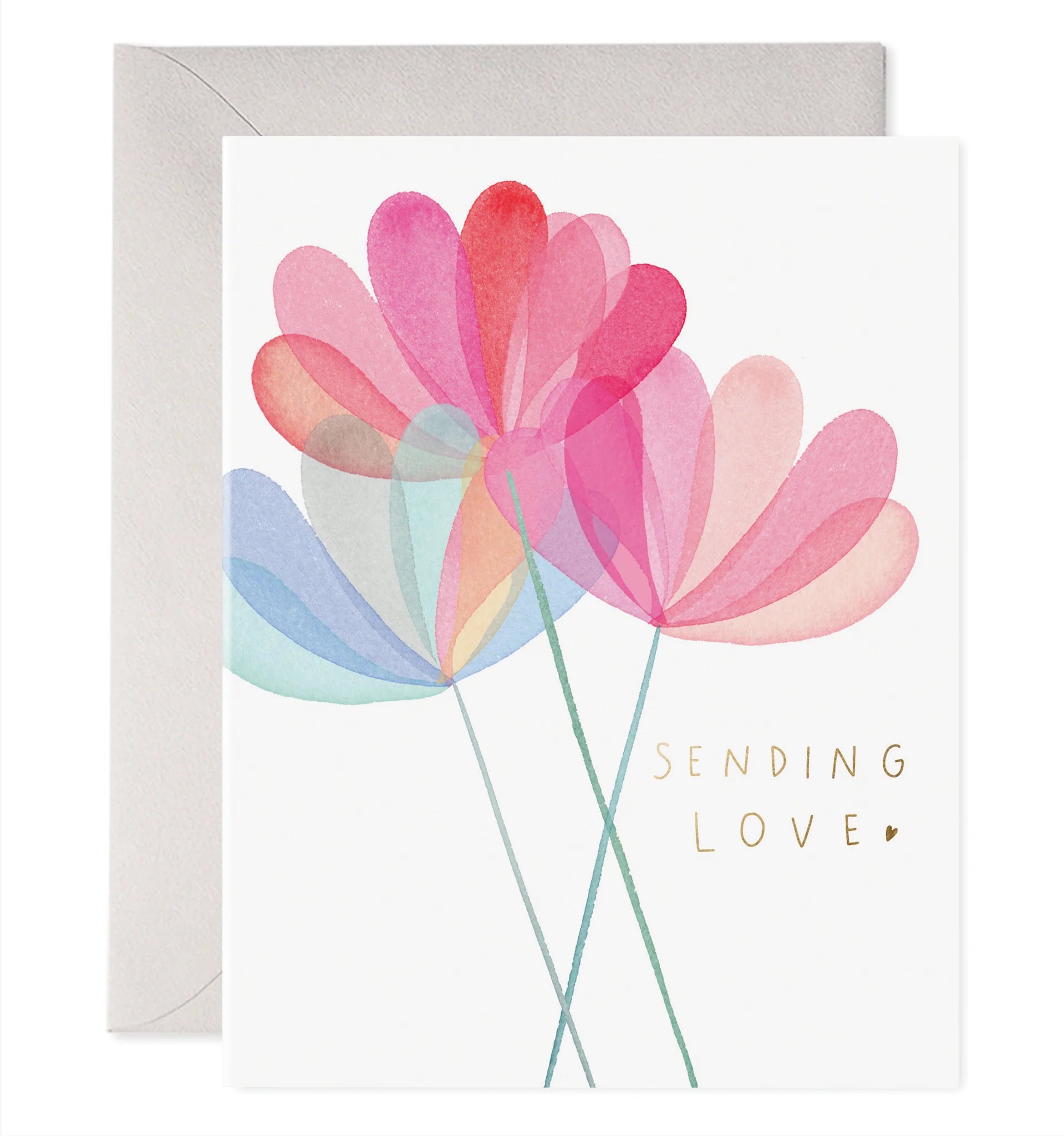 Sending Love Greeting Card