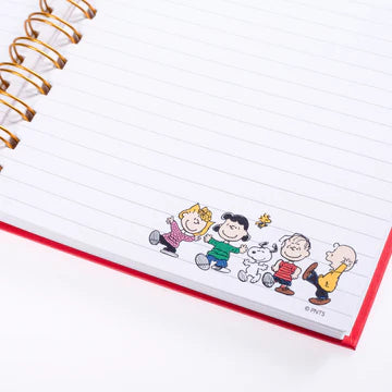 Peanuts™ Gang 6 x 8 Spiral Hard Cover Journal