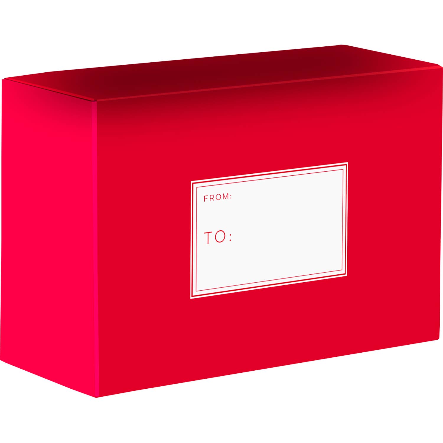 Red Mailing Box (Medium)