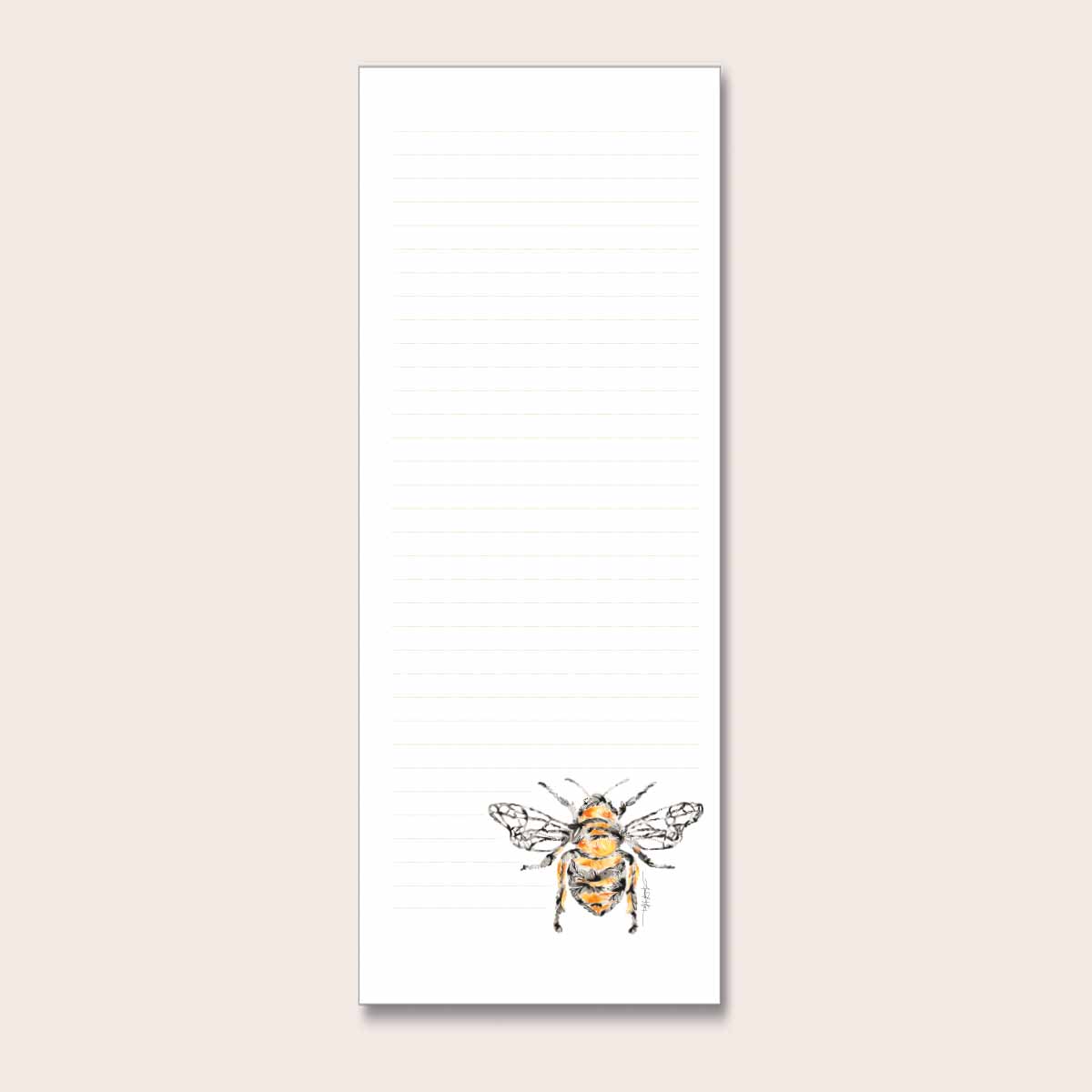 Honeybee Refrigerator Notepad