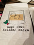 Hope Your Holiday Rocks Bar Towel