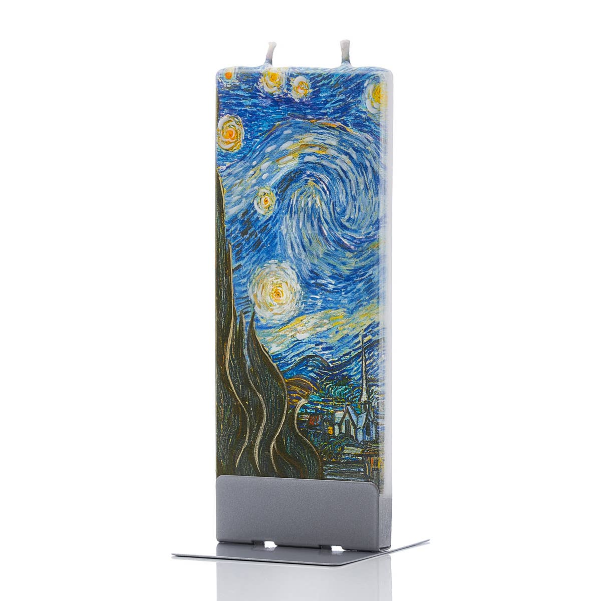 Flat Handmade Candle - The Starry Night