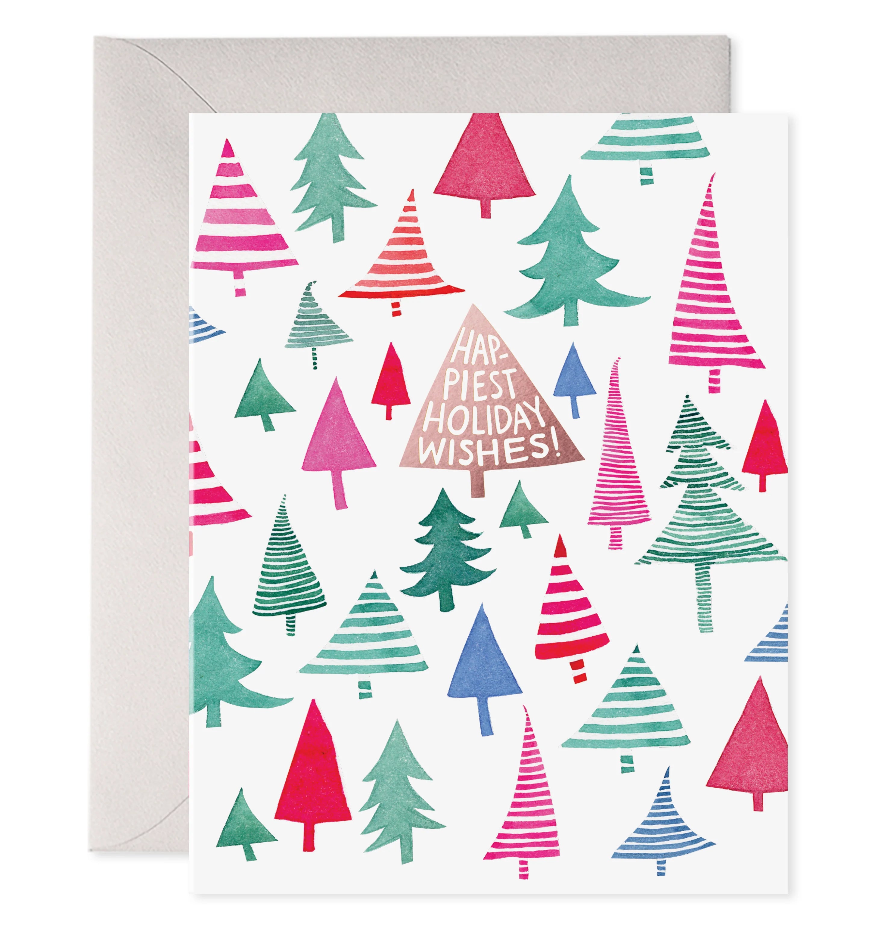Dancing Trees Greeting Card