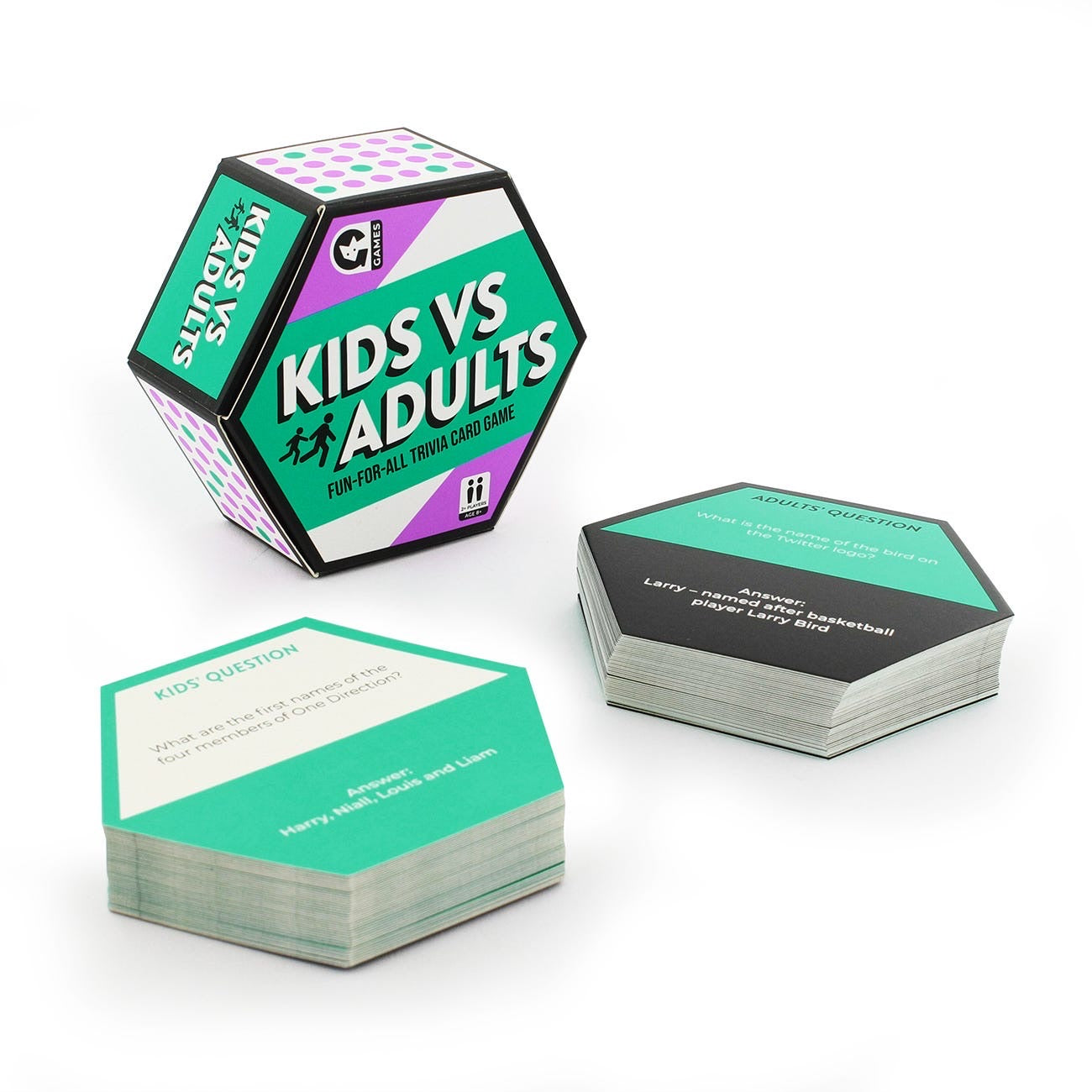 Kids vs. Adults Card Game