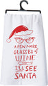 Kitchen Towel - See Santa