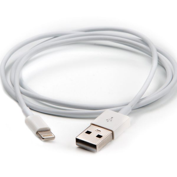 3' White Lightning Cable